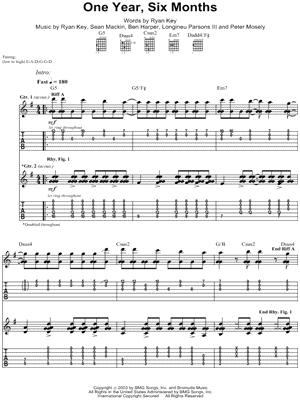 One Year, Six Months