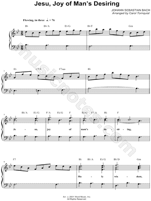 Jesu, Joy of Man's Desiring