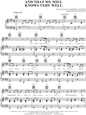 And That My Soul Knows Very Well