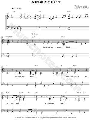 Refresh My Heart