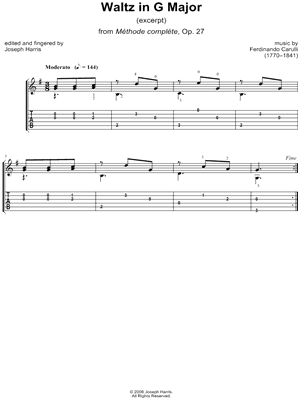 Waltz In G Major