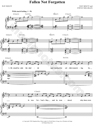 Fallen, Not Forgotten