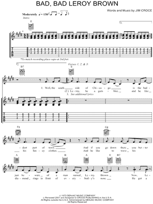 Bad, Bad Leroy Brown