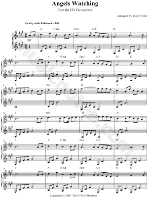 Angels Watching (Piano)