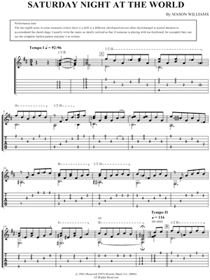 Saturday Night At the World