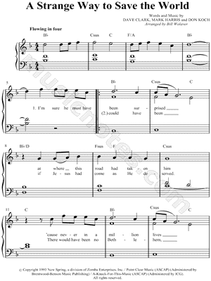 A Strange Way to Save the World