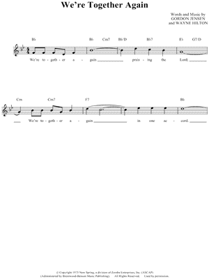 We're Together Again