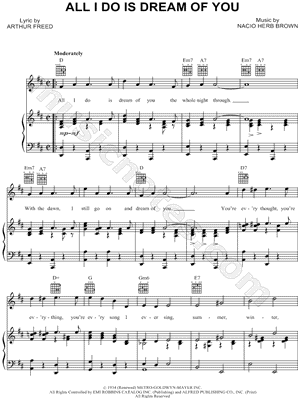 All I Do Is Dream of You