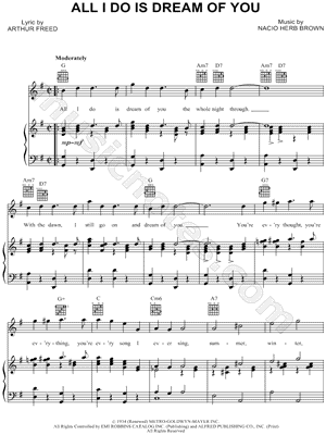 All I Do Is Dream of You