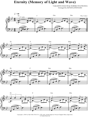 Eternity (Memory of Light and Wave)