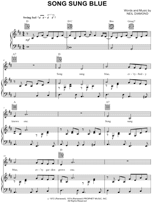 Song Sung Blue