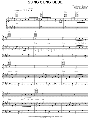 Song Sung Blue