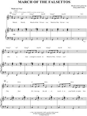 March of the Falsettos