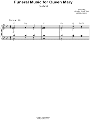 Funeral Music for Queen Mary