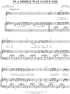 In a Simple Way I Love You