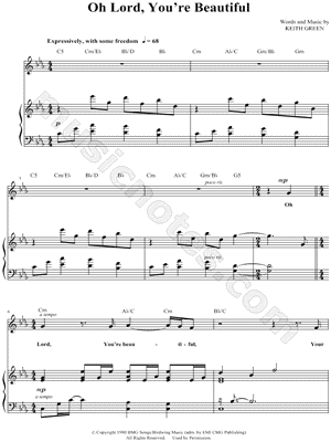 Oh Lord, You're Beautiful