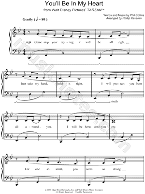 You'll Be In My Heart