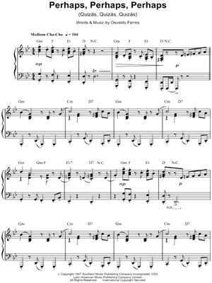 Perhaps, Perhaps, Perhaps