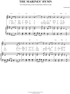 The Marines' Hymn