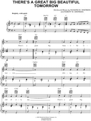 There's a Great Big Beautiful Tomorrow