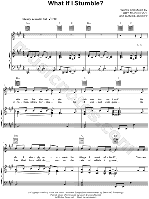 What If I Stumble?