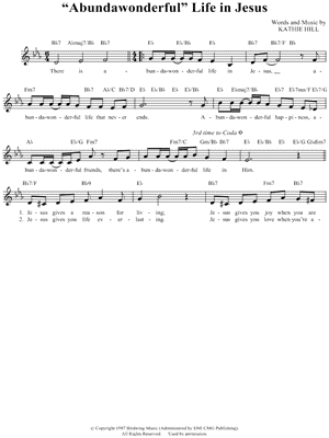 "Abundawonderful" Life In Jesus