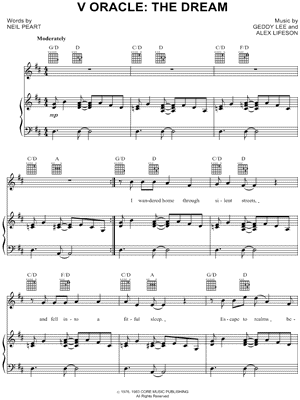 2112 - V Oracle: The Dream