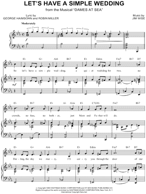 Let's Have a Simple Wedding