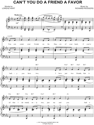 Can't You Do a Friend a Favor