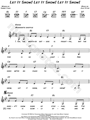 Let It Snow! Let It Snow! Let It Snow!