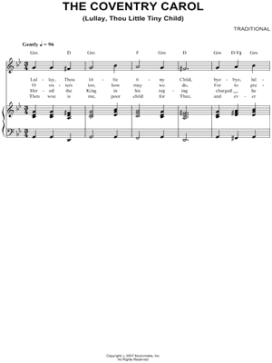 The Coventry Carol