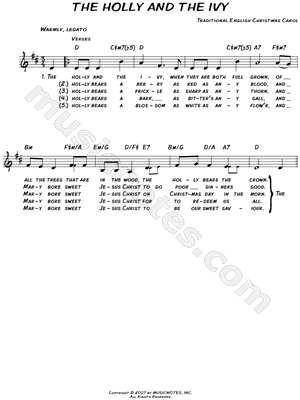 The Holly and the Ivy