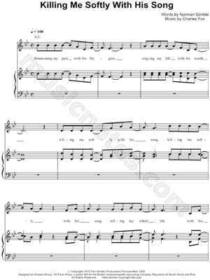 Killing Me Softly with His Song