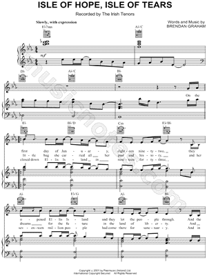 Isle of Hope, Isle of Tears