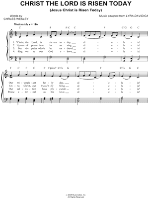 Christ the Lord Is Risen Today