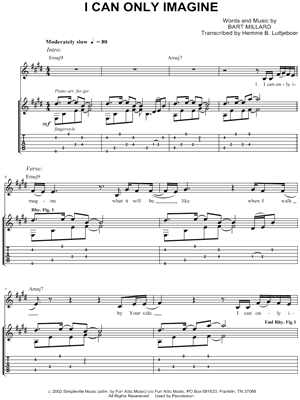 I Can Only Imagine