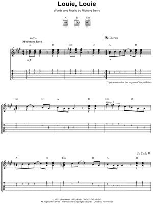 Louie, Louie