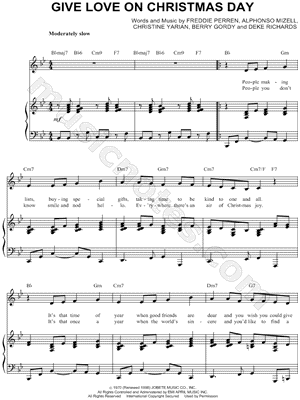 Give Love on Christmas Day