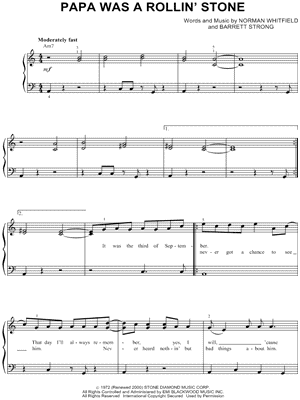 Papa Was a Rollin' Stone