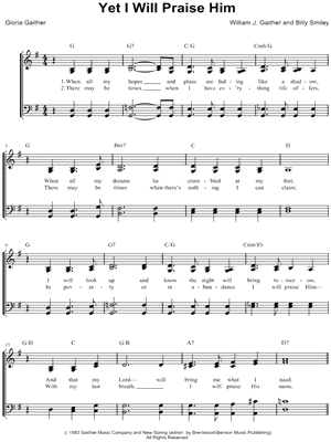 Yet I Will Praise Him