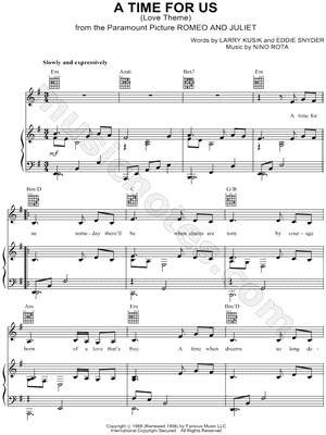 A Time for Us (Love Theme)