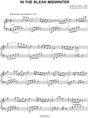 In the Bleak Midwinter