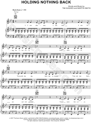 Holding Nothing Back