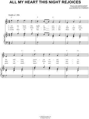 All My Heart This Night Rejoices
