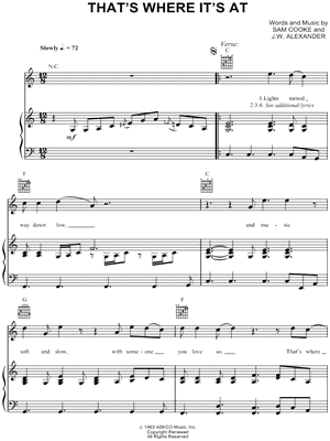 That's Where It's At