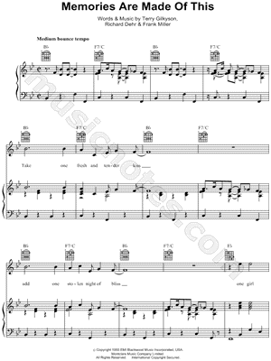 Memories Are Made of This