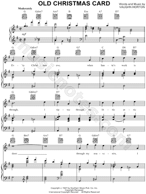 An Old Christmas Card