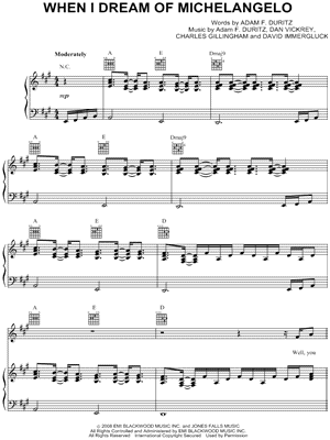 When I Dream of Michelangelo