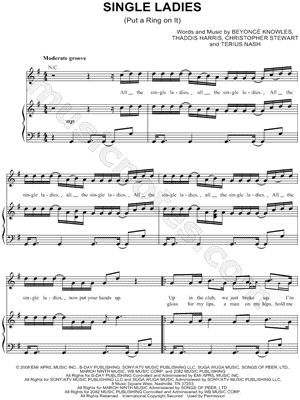 Single Ladies (Put a Ring on It)