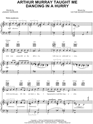 Arthur Murray Taught Me Dancing In a Hurry